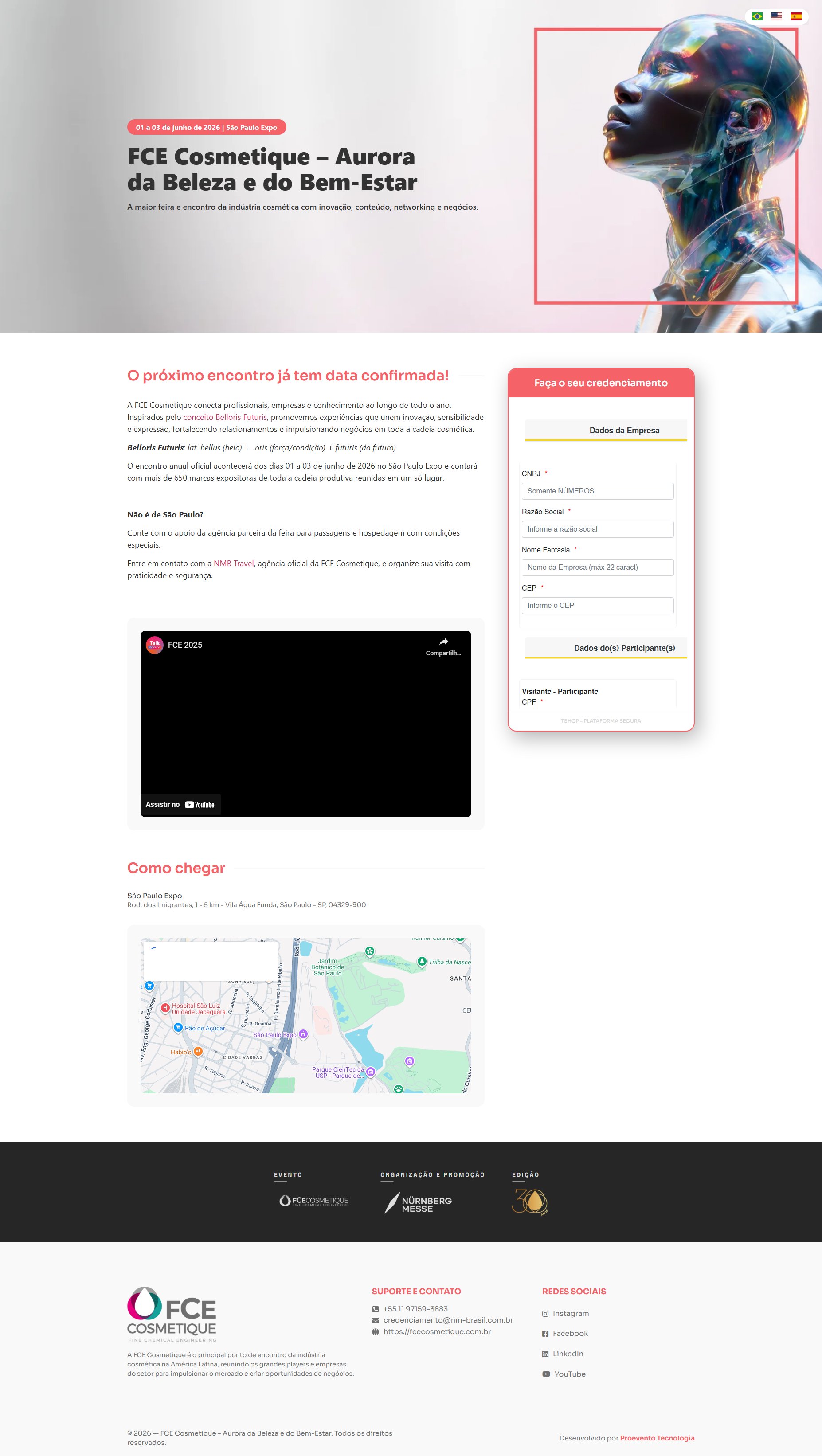 FCE Cosmetique – Exposição Internacional de Tecnologia para a Indústria Cosmética